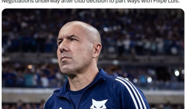 国际足联-罗马诺：费利佩离任后，弗拉门戈接近聘任雅尔丁作为球队新帅